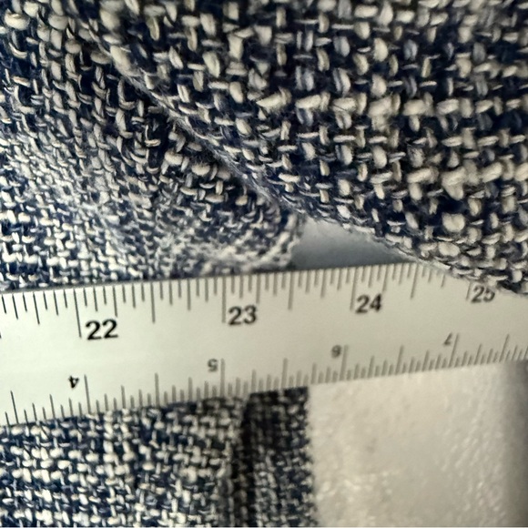 Pendleton Jacket Women 16W Deep V Neck Zip Up Tweed Multicolor Business Casual - Picture 10 of 11